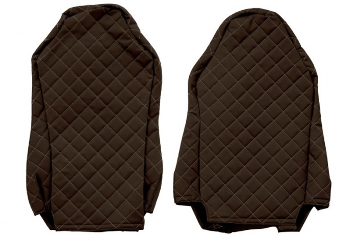 Set huse scaune din piele dedicate Man TGX  (2007-2021) Piele matlasată EKO [4]