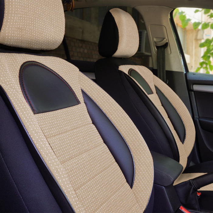 Set huse scaune Piele si textil SKODA OCTAVIA III (2013-2019) [3]