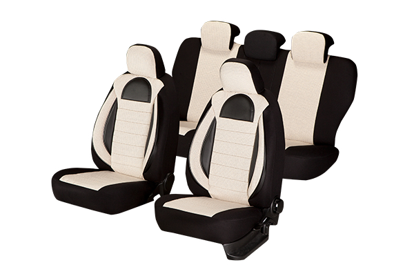 Set huse scaune Piele si textil SKODA OCTAVIA III (2013-2019) [1]