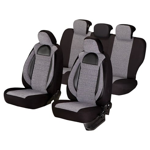 Set huse scaune piele si textil  compatibile Dacia Logan III (2021-2025) [7]