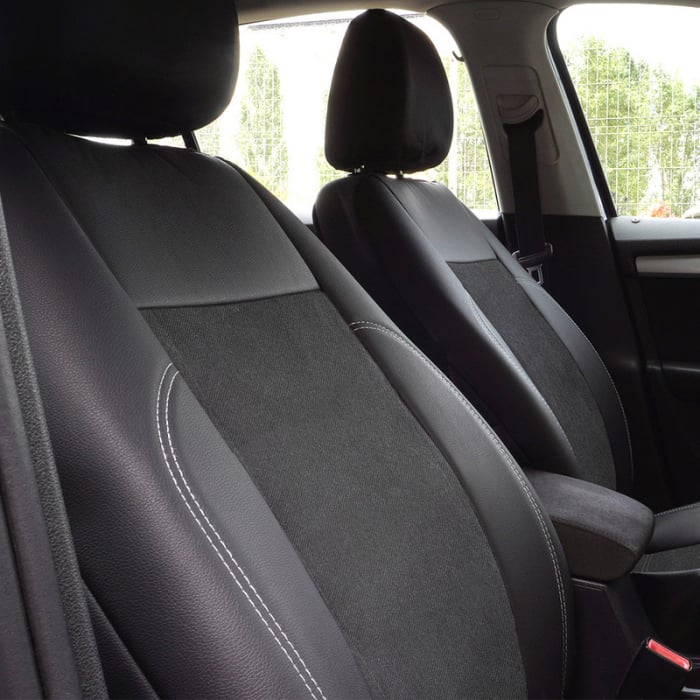 Set huse scaune piele si textil Skoda Superb (2009-2013)  Compatibile cu sistem AIRBAG [4]