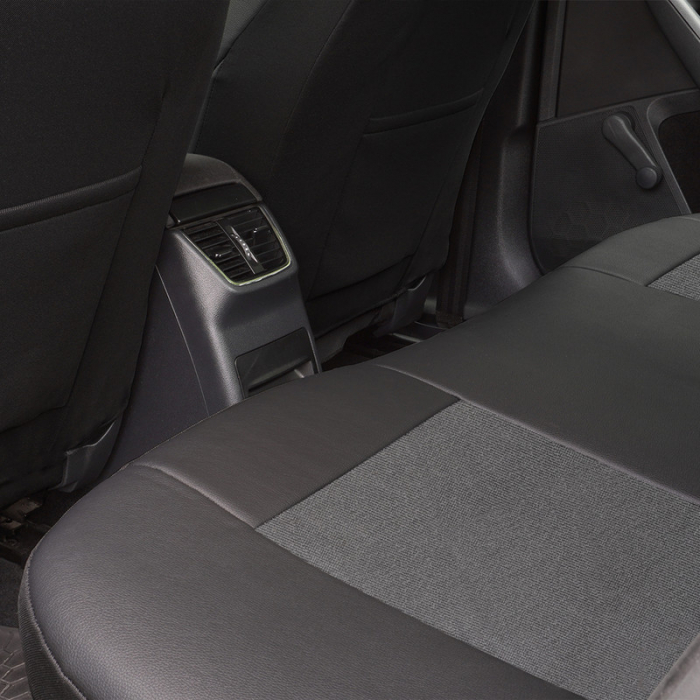 Set huse scaune piele si textil SKODA RAPID 2013 -2019 [5]