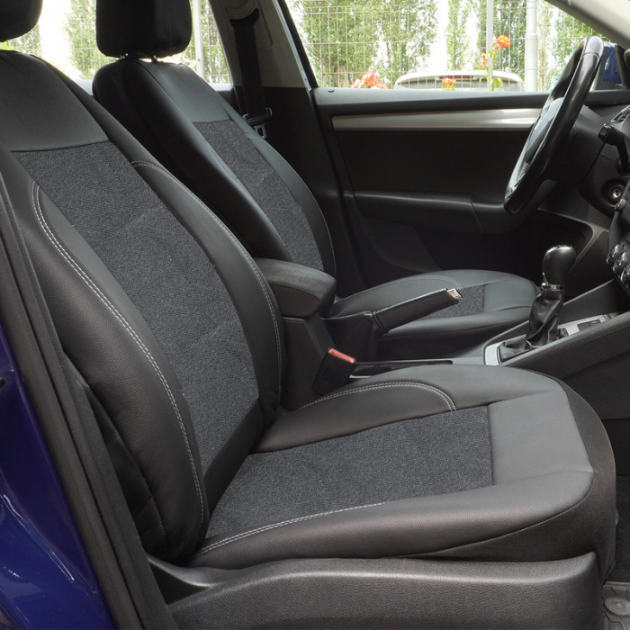 Set huse scaune piele si textil SEAT IBIZA 2003-2008 [2]