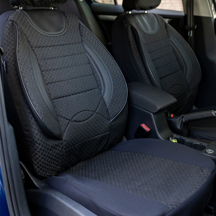 Set huse scaune textil si piele ecologica Opel Astra H Hatchback (2004-2014) [1]
