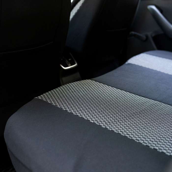 Set huse scaune textil si piele ecologica Opel Astra H Hatchback (2004-2014) GRI [6]