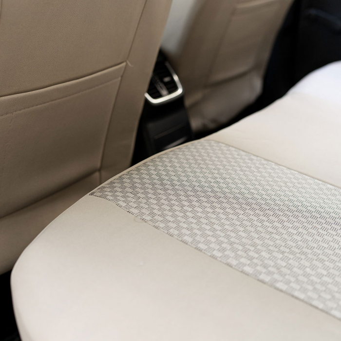 Set huse scaune textil si piele ecologica Opel Astra H Hatchback (2004-2014)  bej [5]