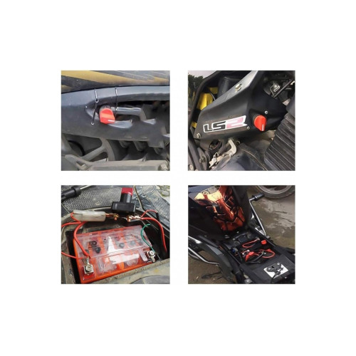 Set lampa LED Stanga si Dreapta cu efect de neon și semnalizare intermitentă dinamică, cu 5 funcții, 12-24V, 345mm X 130mm Cod: ST0223 [8]