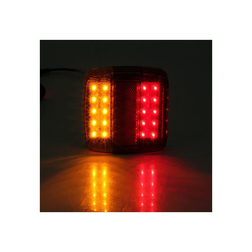 Set lampi spate LED 110x105 mm, 5 functii, iluminare numar, stanga/dreapta [7]