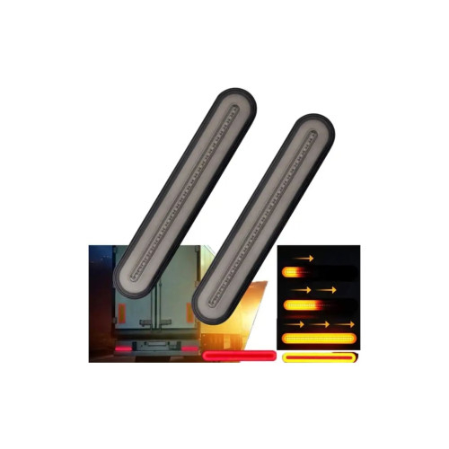 Set lampi 12-24V Led 3 functii semnalizare dinamica , pozitie, stop frana [3]