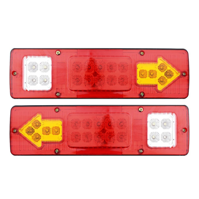Set Lampi  Auto LED Stop  4 Functii, Remorca, Camion, Trailer, 12V [2]