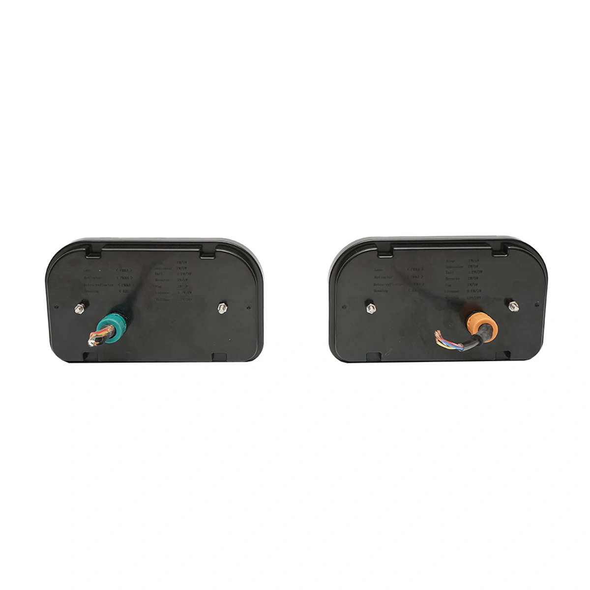 Set lampi cu LED spate remorca 10 LED 12-24 [4]