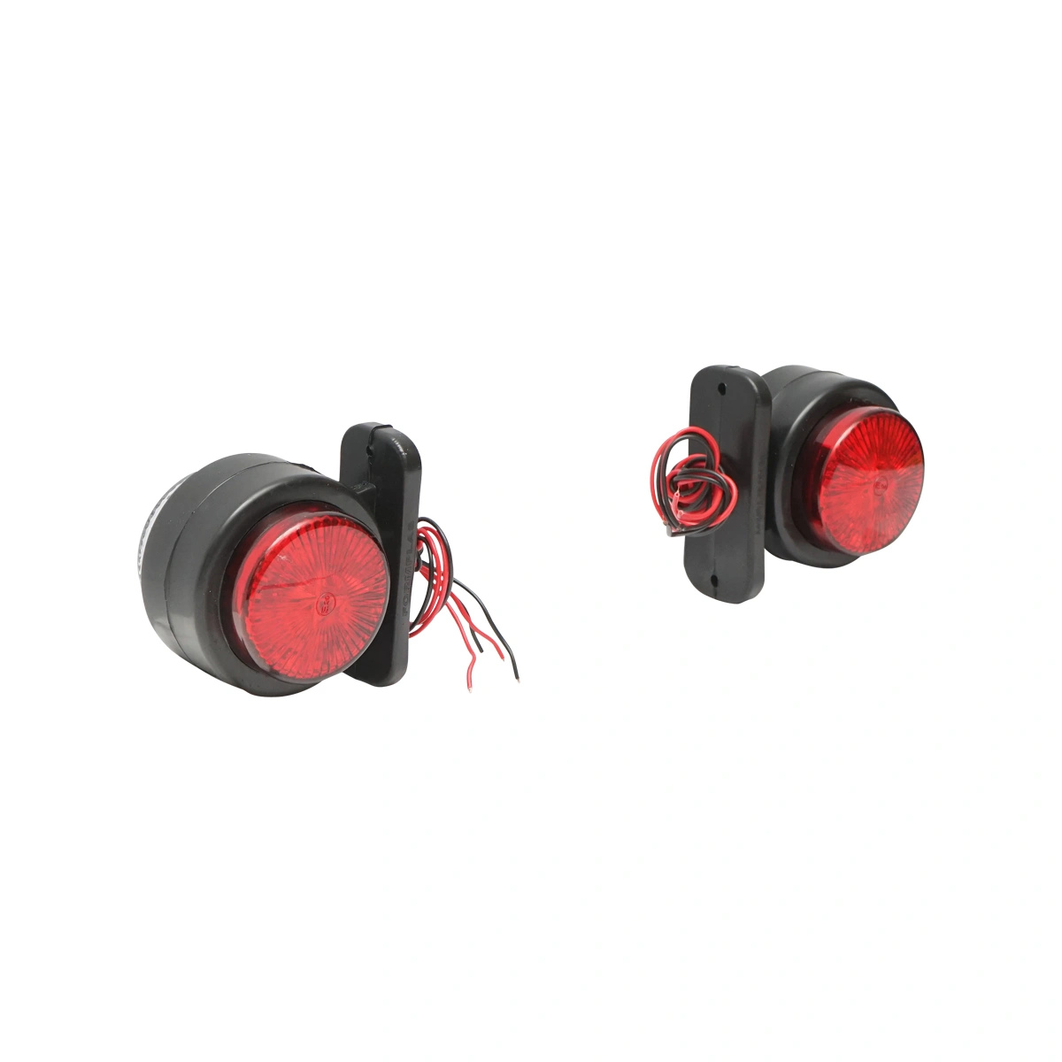 Set Lampi laterale de gabarit cu LED 12/24V, rosu-alb (2bucati) [2]