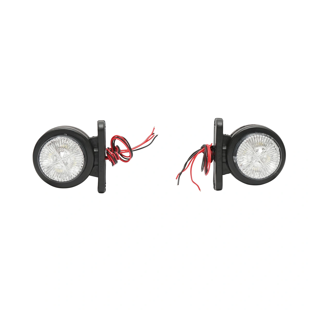 Set Lampi laterale de gabarit cu LED 12/24V, rosu-alb (2bucati) [1]