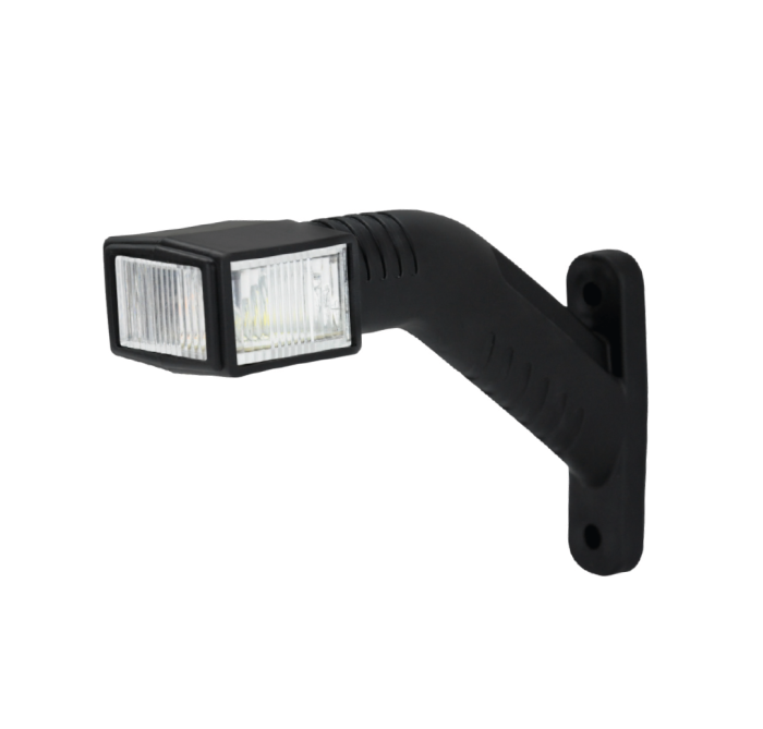 Set Lampi Laterale Gabarit LED cu 3 pozitii - Galben Alb Rosu, 6 diode, 12V-24V, 180 mm [2]