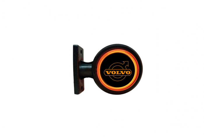 Set lampi laterale gabarit led-neon Volvo12-24V rosu/galben [1]