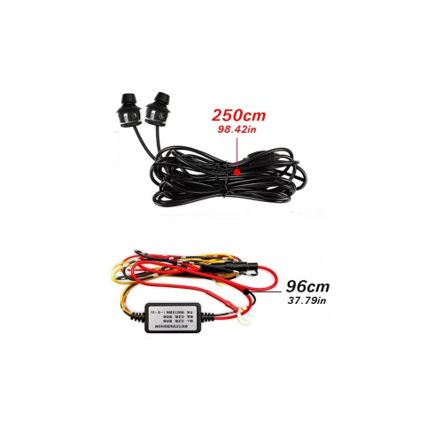 Set lampi LED 12V efect Angel Wings lumina alba [3]