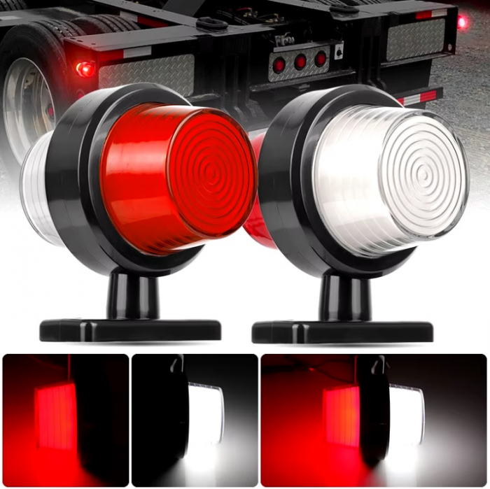Set Lampi pozitie LED rosu-alb 12-24V [1]