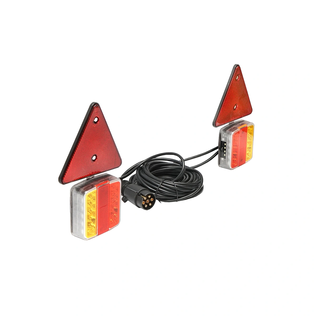 Set lampi remorca cu Led peindere magnetica si fisa 7pini [3]