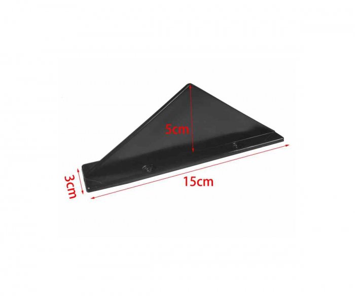 Set ornament splitter pentru bara spate Culoare:Negru Cod:UNIV-086 [2]