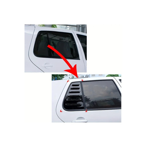 Set Ornamente protectie geam spate compatibil Volkswagen Golf 4 / MK4 Hatchback 1997–2003 [2]