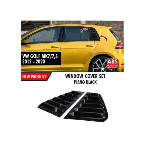 Set Ornamente protectie geam spate compatibil Volkswagen Golf 7 / MK7 Hatchback 2012-2019 [3]