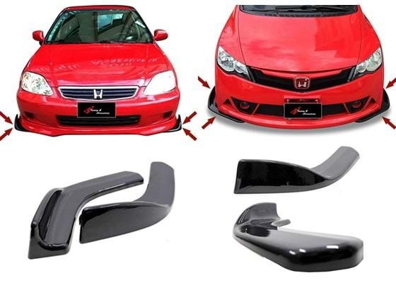 Set prelungire coltar bara premium  negru lucios [1]