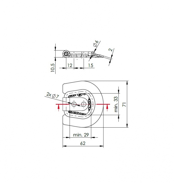 Prindere podea pentru marfa UP-03B [2]
