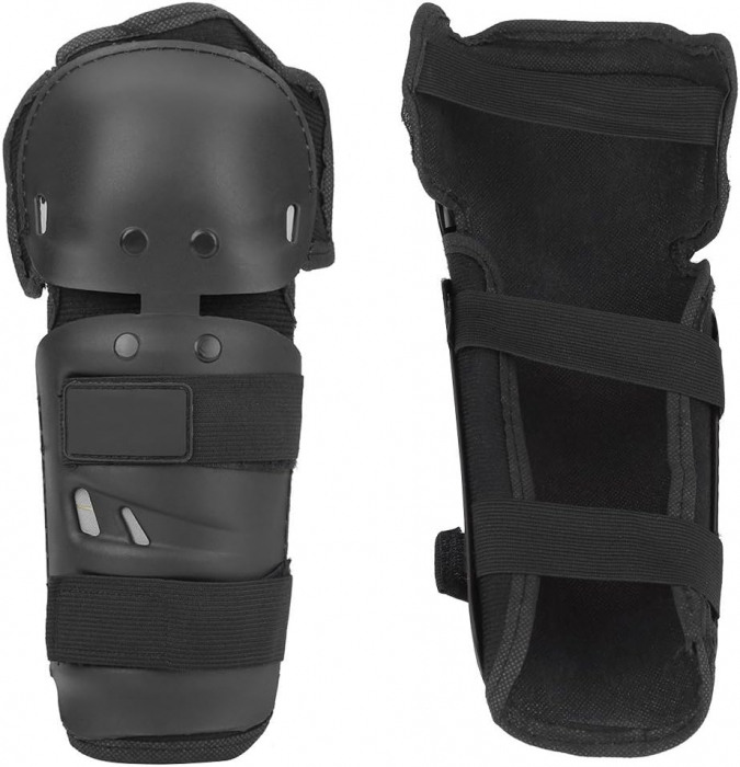Set protectii de Genunchi/Coate pentru motocicleta – negre [4]