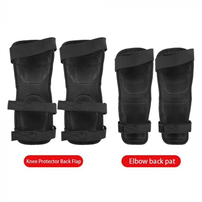 Set protectii de Genunchi/Coate pentru motocicleta – negru [5]