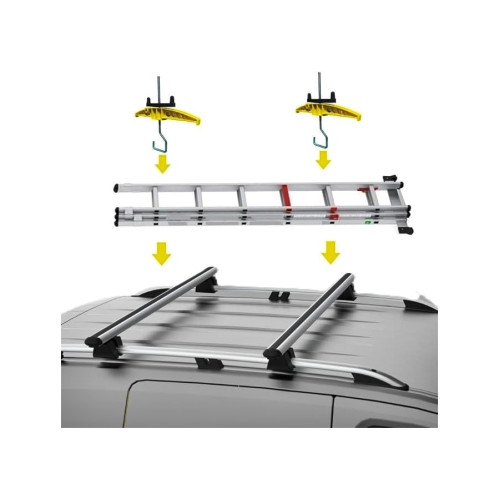 Set suport fixare scara auto pe bare transversale universal 2 bucati Cod: LC2 [3]