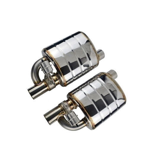 Set toba sport evacuare auto cut off valve cu telecomanda 63 mm reglaj sunet inox stanga dreapta [2]