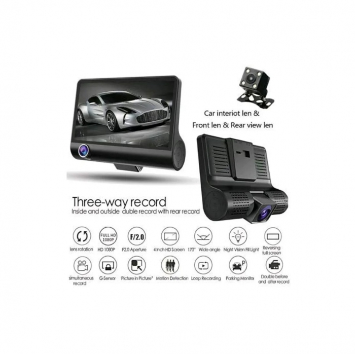 Sistem 3 camere DVR 12V [1]