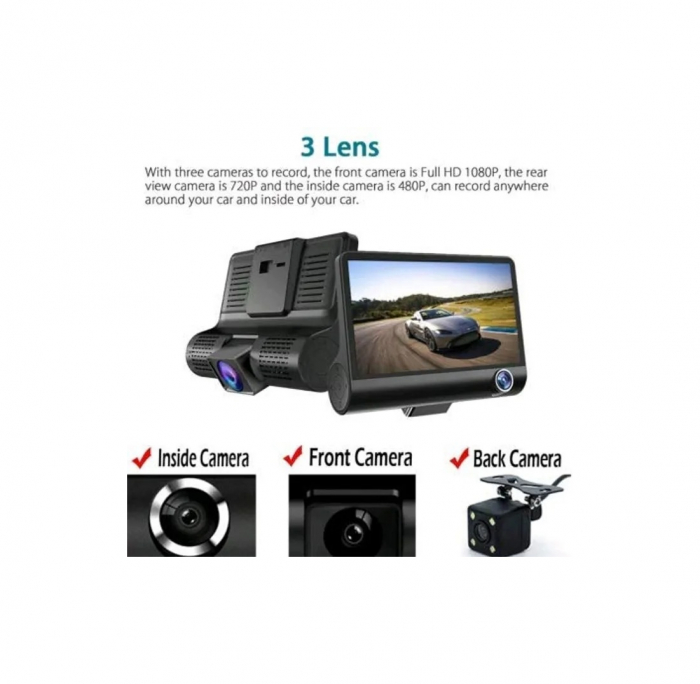 Sistem 3 camere DVR 12V [2]