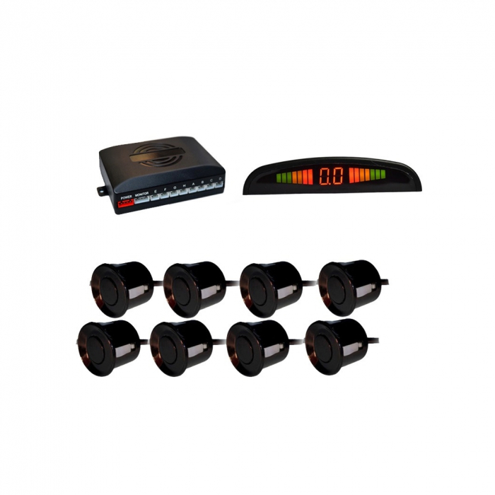 Sistem 8 senzori parcare si display 12V PREMIUM [2]