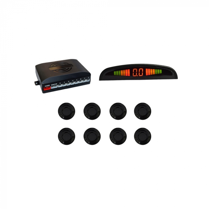 Sistem 8 senzori parcare si display 12V PREMIUM [3]
