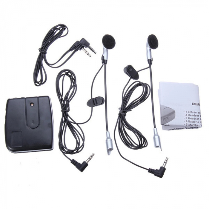 Sistem audio pentru motocicletă cu 2 căști [4]