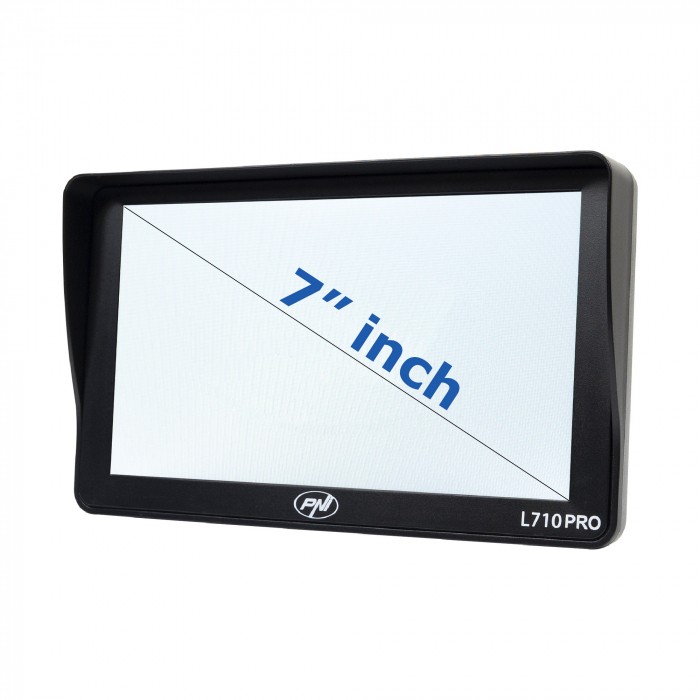 Sistem de navigatie GPS PNI L710 PRO cu parasolar, 7 inch, 800 MHz, 256MB DDR, 16GB memorie interna, FM transmitter, cu doua alimentatoare auto incluse [6]