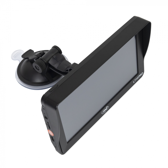 Sistem de navigatie GPS PNI L710 PRO cu parasolar, 7 inch, 800 MHz, 256MB DDR, 16GB memorie interna, FM transmitter, cu doua alimentatoare auto incluse [9]