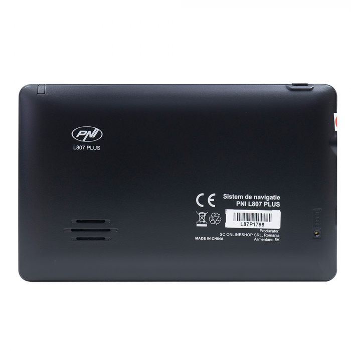 Sistem de navigatie GPS PNI L807 PLUS ecran 7 inch, 800 MHz, 256MB DDR, 8GB cu sticky Pad Blue inclus [5]