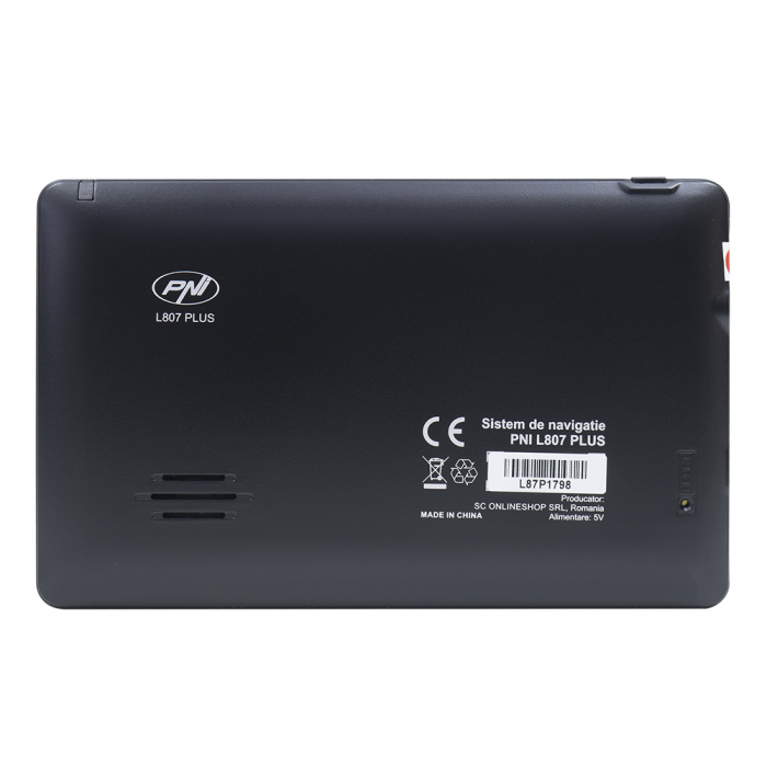 Sistem de navigatie GPS PNI L807 PLUS ecran 7 inch, 800 MHz, 256MB DDR, 8GB memorie interna, FM transmitter [2]