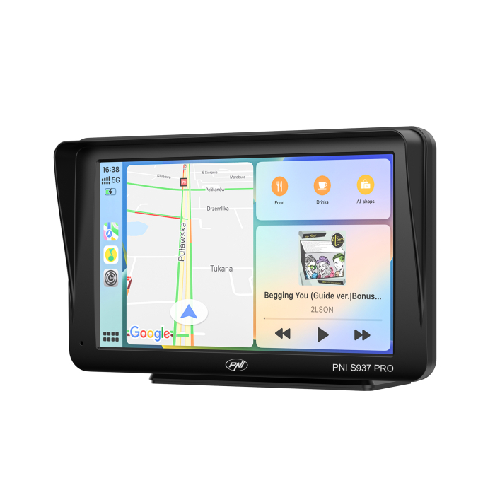 Sistem de navigatie GPS PNI S937 PRO ecran 7 inch Android 13, 4GB DDR, 64GB ROM, Wireless CarPlay si Android Auto [2]