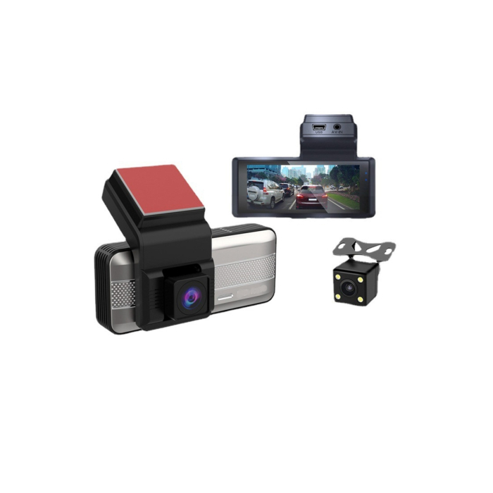 Sistem DVR auto cu 2 camere fata si marsarier Full HD 1080p [3]