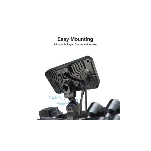 Sistem GPS moto cu DVR si camera marsarier + senzori presiune 12V cu 2 camere [6]