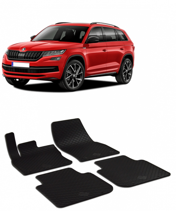 Set covorase cauciuc  SKODA KODIAQ (2017-2024) [1]