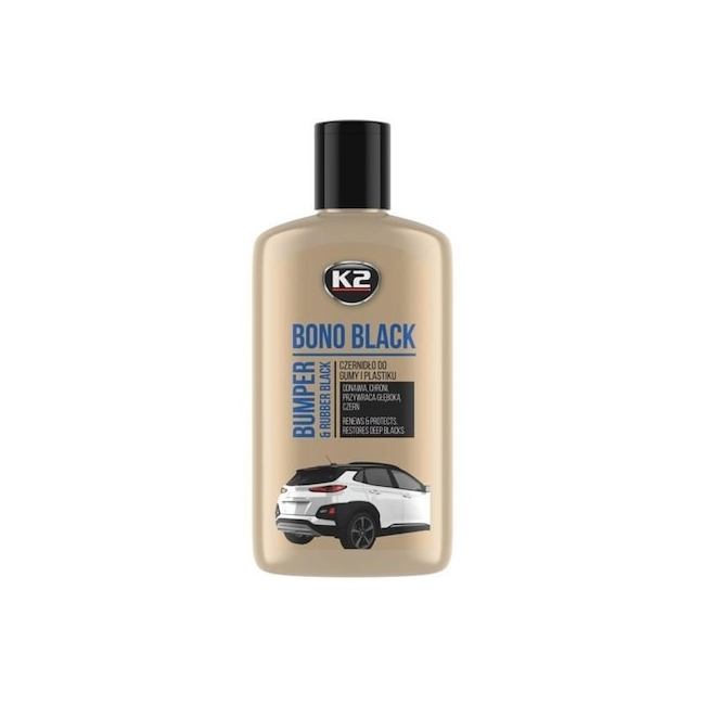 Solutie innegrit bare si bandouri auto K2 BONO BLACK 250ml [1]