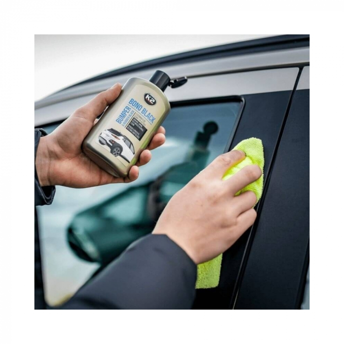 Solutie innegrit bare si bandouri auto K2 BONO BLACK 250ml [2]