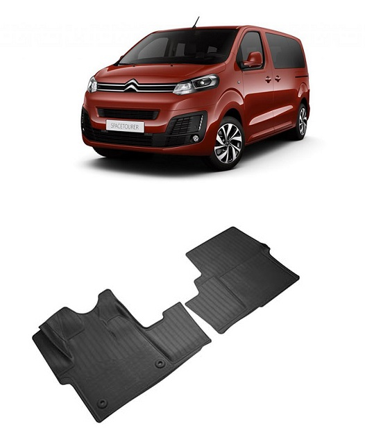 Set covorase cauciuc tip tavita Citroen Spacetourer 2018-2020 [1]