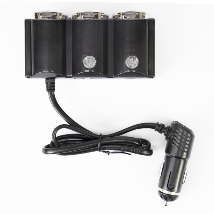 Spliter bricheta auto PNI Lighter 20 12V/24V 2 iesiri, 2 x USB, indicator LED [6]