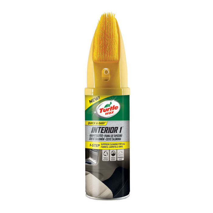 Spray Curatat Interior Cu Perie Interior 1 400Ml Turtle Wax [1]