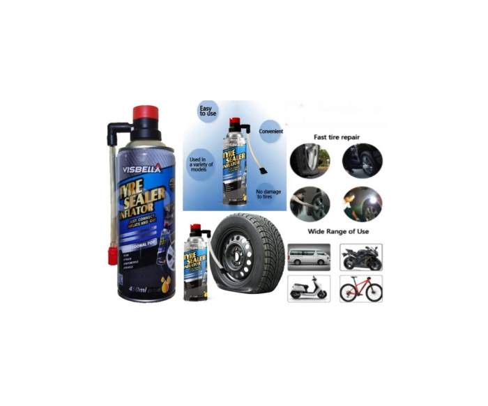 Spray umflat/reparat anvelope Visbella 400ml Cod: 63603 [3]